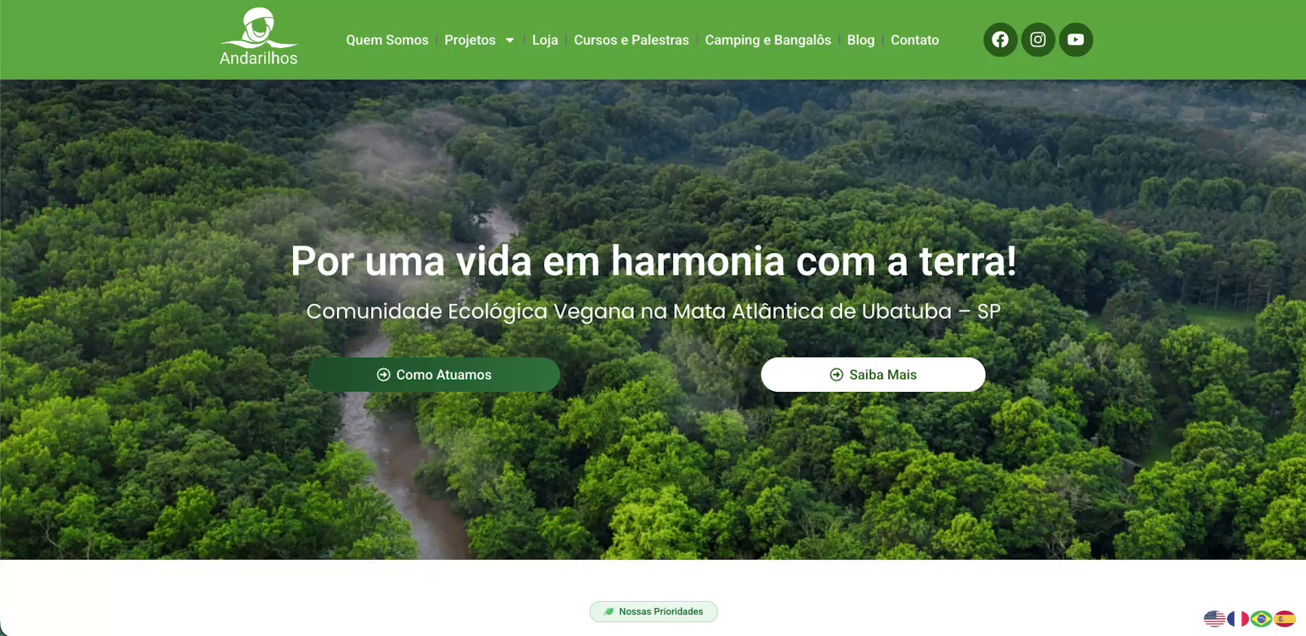 Projeto Andarilhos
